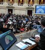 Este miércoles, la Cámara baja rechazó el DNU con 156 votos a favor, 52 en contra y 6 abstenciones. Imagen: Diputados.