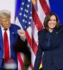 Donald Trump y Kamala Harris (Fuente: AFP)