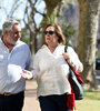 Miguel Fernández y Elsa Llenderrozas, la fórmula del oficialismo radical para el Comité provincial.  (Fuente: Archivo)