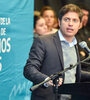 Axel Kicillof apuntó contra el modelo económico libertario.  (Fuente: NA)