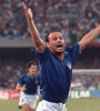 Totó Schilaci, figura y goleador del Mundial de Italia '90. (Fuente: AFP)