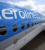 Un avión de Aerolíneas Argentinas perdió una rueda luego de aterrizar en Aeroparque.