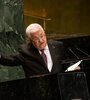 Mahmud Abbas,  presidente de la Autoridad Palestina, en la ONU. (Fuente: AFP)