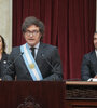 Javier Milei presentó en el Congreso el Presupuesto 2025 (Fuente: AFP)