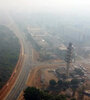 Los incendios ensombrecen a Brasil. (Fuente: NA)