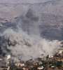 Bombardeo israelí en el pueblo de Khiam, Líbano. (Fuente: EFE)