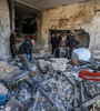 Un edificio en ruinas tras el bombardeo en Tulkarem. (Fuente: AFP)