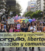 Las dos manos de avenida Pellegrini fue un mar de gente.