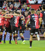 El agónico festejo de Newell's en el Parque