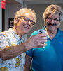 Los ganadores del Premio Nobel de Medicina, Victor Ambros (izquierda) y Gary Ruvkun (derecha). (Fuente: AFP)