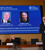 John Hopfield y Geoffrey Hinton, dos padres de la IA. (Fuente: AFP)