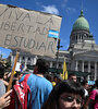 Las universidades públicas no darán el brazo a torcer y seguirán reclamando. (Fuente: AFP)