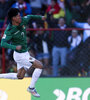 Terceros celebra el gol de los bolivianos (Fuente: EFE)