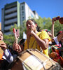 Las bandas de sikuris fueron parte del encuentro.  (Fuente: Jose Nicolini)