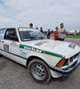 El BMW 320 de los uruguayos Ernesto Rodríguez y Fabiana Pose (Fuente: Prensa)