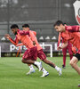 Nacho Fernández y Borja, dos potenciales titulares ante Mineiro (Fuente: Prensa River)