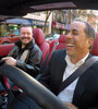 Ricky Gervais y Jerry Seinfeld en Comedians in Cars Getting Coffee.