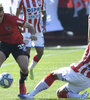 Facundo Nadalín, protagonista en el triunfo de Newell's. (Fuente: Télam)