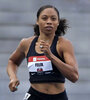 La atleta olímpica Allyson Felix. (Fuente: AFP)