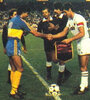 Boca-Aston Villa jugaron el 22 de agosto de 1984. Ganaron los xeneizes 2-0.