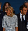 Trump, la primera dama Brigitte, Macron y Merkel en Biarritz.  (Fuente: AFP)