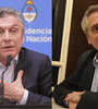 Mauricio Macri y Alberto Fernández, enfrentados por la crisis.