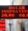 El dólar subió en forma acelerada hasta más de 60 pesos. (Fuente: Guadalupe Lombardo)