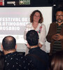 Guillermo Ríos y Valeria Boggino, en el anuncio del festival. (Fuente: Sebastián Granata)