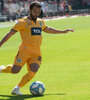 El atacante Lucas Gamba. (Fuente: Foto Prensa Rosario Central)