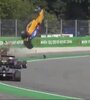 El momento del brutal accidente de Peroni en Monza.  (Fuente: Captura de pantalla)