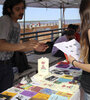 Feria de editoriales en Parque España.