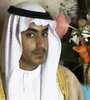 Hamza Bin Laden, en una captura de video que publicó la CIA en noviembre de 2017.  (Fuente: Télam)