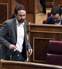 Iglesias,  líder de Podemos, acusó al presidente español de habele mentido (Fuente: AFP)