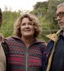 Ricardo Darín, Verónica Llinás y Luis Brandoni en La odisea de los giles. 