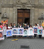 Pedido de justicia en el Zocalo de ciudad de México al cumplirse cinco años de la masacre.