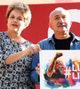 Dilma Rousseff junto a Pepe Alvarez, secretario general de la central obrera española UGT.  (Fuente: EFE)