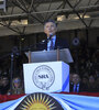 El presidente Mauricio Macri, en la inauguración de la Exposición de la Sociedad Rural. (Fuente: NA)