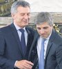 Mauricio Macri y Luis Caputo, dos referentes del oficialismo con firmas offshore a su nombre.