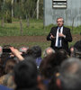 La presentación se hizo en el campo de la Facultad de Agronomía. (Fuente: Bernardino Avila)