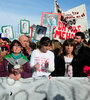 Una de las marchas de familiares de víctimas de la masacre de San Miguel del Monte. (Fuente: Alejandro Leiva)