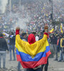 Miles de manifestantes llegaron desde la mañana a la capital de Ecuador, pese al toque de queda decretado por Moreno.  (Fuente: AFP)