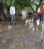 Se retira el agua y queda el barro. (Fuente: Télam)