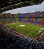 La imagen del Camp Nou en el último clásico Barcelona-Real Madrid. (Fuente: AFP)