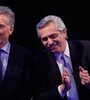 Mauricio Macri y Alberto Fernández, con diferentes visiones.