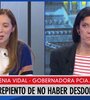 "Me parece importante ser honesto y decir lo que pienso", señaló Vidal.