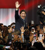 Trudeau saluda a sus seguidores  (Fuente: AFP)