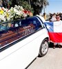 Funeral de José Uribe, asesinado por el disparo de un soldado en Curicó.  (Fuente: EFE)