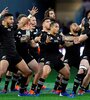 Los All Blacks y su haka. En la madrugada irán por una nueva final ante Inglaterra. (Fuente: AFP)