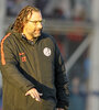 Juan Antonio Pizzi, DT de San Lorenzo. (Fuente: Fotobaires)