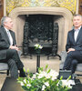 Alberto Fernández fue a la Casa Rosada a reunirse con Mauricio Macri. (Fuente: Télam)